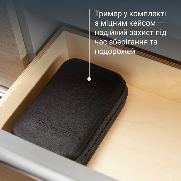 Фото - Тример для вусів і бороди Rowenta TN6204E0